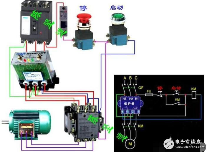 电动机保护器接线详解视频教程